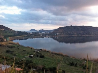  Los viñedos de los campos Phlegraean 